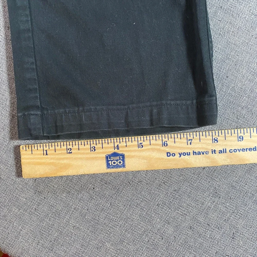 Banana Republic Stretch‎ Mens 33L Black Chino Pants Casual Trousers